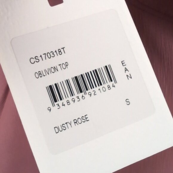 C/Meo Collective Dusty Rose Oblivion Top Halter Flare Sleeve Peplum Ruffle Pink - Picture 8 of 16